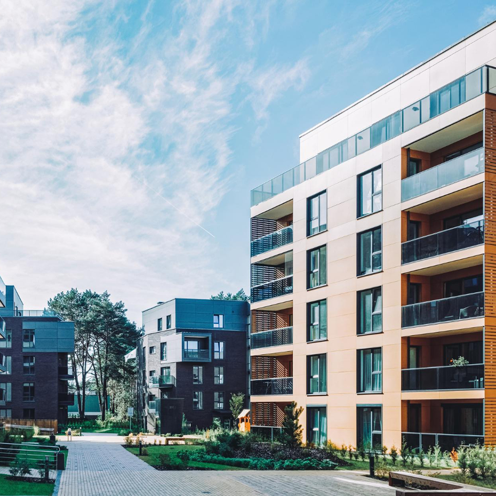 obraz bloku wielorodzinnego